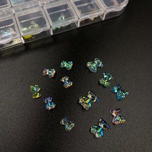 Irradiance 3D gummy bear nail charms